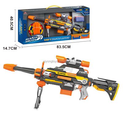 China Gun Toys Throw Soft Air Soft Kids Gun Toy with Bullets Shoot Game EVA Soft Refill Darts Foam Bullets for sale