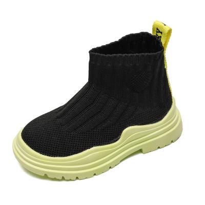 China Children's Running Shoes Mesh Casual Children Sneakers For Boys Girls Color Round Luminous Breathable Sports Kid for sale