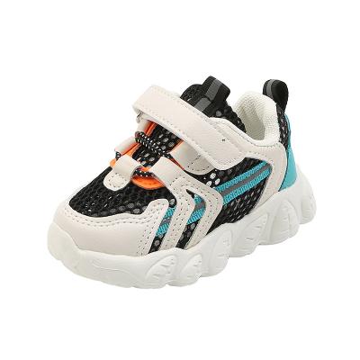 China 2022 Spring Children's Sports Shoes Direct Selling Boys Student Breathable Girl Breathable Mesh Shoes New for sale