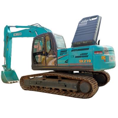 China USED JAPANESE EXCAVATOR KOBELCO SK210 VERY GOOD CONDITION ORIGINAL DESIGN 0.95CBM for sale