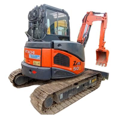 China USED HIT ACHI EXCAVATOR ZAXIS 50 VERY GOOD CONDITION  WITH ORIGINAL DESIGN 0.25CBM for sale