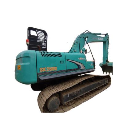 China USED KOB ELCO EXCAVATOR SK260D GOOD CONDITION WITH ORIGINAL DESIGN 1.2CBM for sale