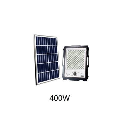 China new product eco-friendly and energy saving 100w 200w 300w 400w remote control with solar led camera flood light for sale