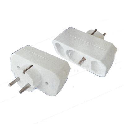 China Residential / General Purpose European Style 3 Way Adapter for sale