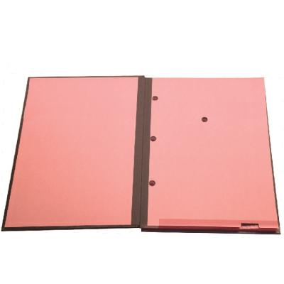 China Hardcover PVC Hardcover Book With Inner Sheet Paper Signature Book for sale