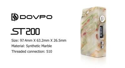 China Portable high quality Dovpo ST200 temp control box mod bettery AK100 best selling in USA market for sale