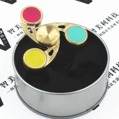 China Micgeek new items brass rebuildable  hand spinner Cyclone can spins for 5minutes for sale