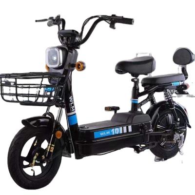 中国 Factory direct supply electric bicycle tricycle portable equipped cheap motorcycle steel with full tandem electric bicycle 販売のため