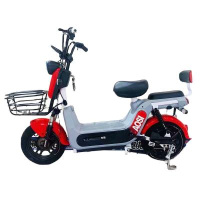 中国 2022 newest style 12ah 20ah lithium battery 350w 450w motor electric pedal assist lead acid adult eec bicycll steel 販売のため