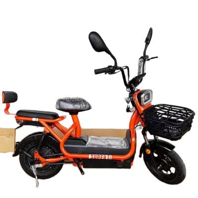 China Steel 2022 Ebike China 350W 48V 12A Popular City Electric Bike Cheap Electric Bicycles For Sale Electric Bike for sale