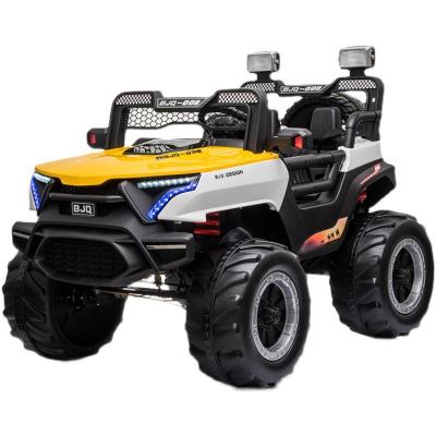 中国 Ride On Toy Kids Ride On Electric Car with Remote Control, 12V Battery Operated, Leather Seat, LED Lights, Wheel Suspension, Music, Horn 販売のため