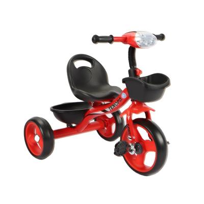 China Manufacturer High Carbon Steel Price Baby EVA Wholesale Cheap Tricycle 3-5years Old Wheel Tricycles For Kids for sale