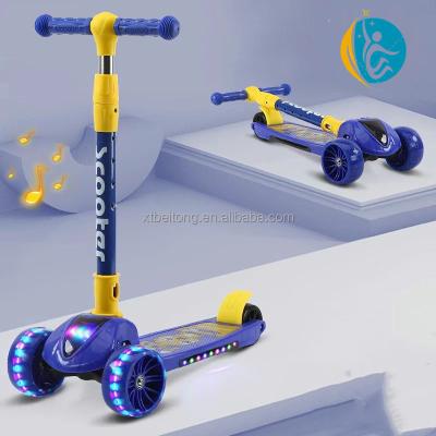 中国 Wholesale Customizable DIY Scooter Baby Customizable Baby Scooter 3 Wheel Fast Folding Adjustable Cheap Scooter 販売のため