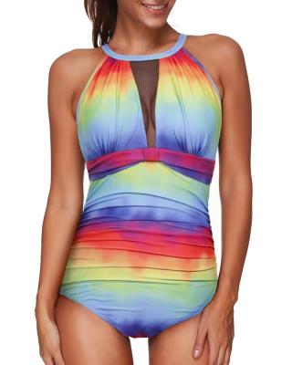 China One Piece Swimwear White Plus Size Factory Price Factory Price Scoop Neck Beach Wear Swimsuit Woman Custom Made Fitness Girl Swimsuit for sale