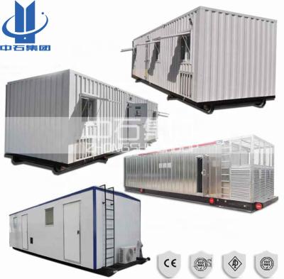 China Quick Moved Prefab Flat Pack Container Labor Camp Prefab Modular Container Homes Modular Container Cabin for sale