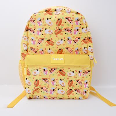 China Backpack For Kids Children Polyester Large Capacity Stationery Set Custom School Backpack With Cartoon Design for sale