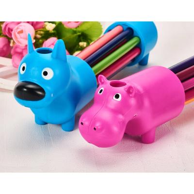 China Grip Pencils PS Cartoon Fountain Pen Holder For School Kids With New Design for sale