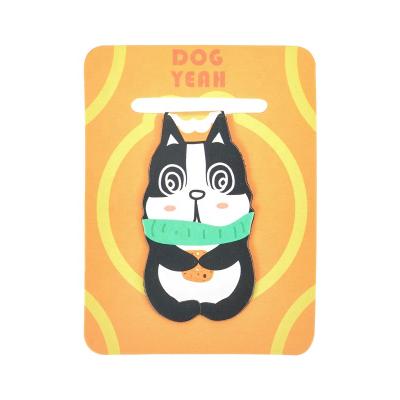 China Magnetic Cue Dog Magnetic Bookmark For School Kids With Interesting Design for sale