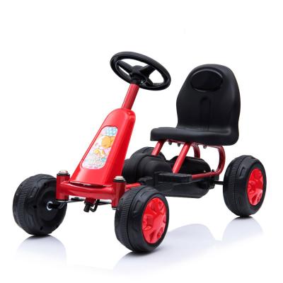 China Toy Factory Supply Cheap Ride On Wheel Children Kids 4 Pedal Cars Kids Pedal Aid Car for sale