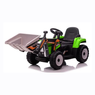 China Ride On Toy 2022 New Outdoor Baby 12V Ride On Electric Tractor Toys Excavators For Children To Drive In The Garden for sale