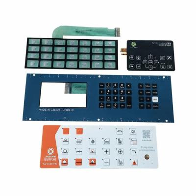 China Polyester Material Metal Dome Waterproof Membrane Switch Keyboard Panel Waterproof+Eco-friendly hot sale good prices for home appliance for sale