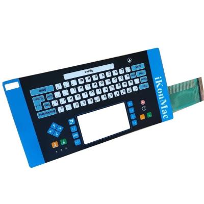 China Long Service Life OEM Competitive Price Custom Membrane Switch Keyboard Adhesive Sticker For Medical Equipment for sale