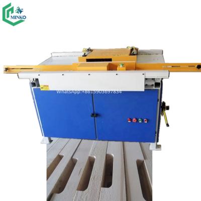 China Construction worksÂ   wood pallet notcher notcher die double head wood pallet notcher machine used for sale