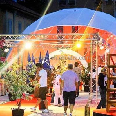 China Large House UV Outdoor Prefab Camping Resort Resistance Wind Protection Geodesic Dome Tent Igloo Tent For Bar Party Event /caffe Event for sale