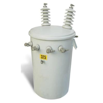 China Power China Supply Single Phase Oil Transformer 100KVA 34.5kv 240/480V Pole Mounted Transformer for sale