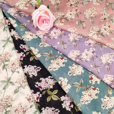 China Antistatic Printed Goods Polyester Chiffon Fabric Keqiao Shaoxing Zhejiang Ready Markets for sale