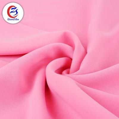 China Solid valentino anti-static dye fabric textile abaya pattern sublimation bride rose chiffon fabric for sale