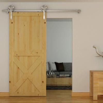 China Modern Unfinished Rustic American Style Barn Door Panels For Interior Use for sale