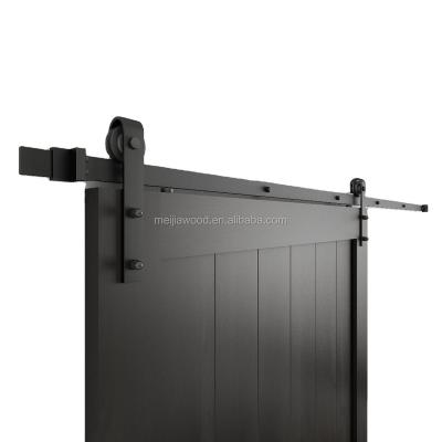 China Modern classic barn doors match with USA standard lock for hotel bedroom /sliding door system with flat area for sale