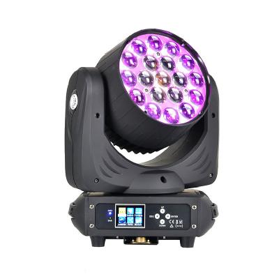 China Ultra Small Waterproof Aura 19x15w LED Beam Zoom Wash Head Light for sale