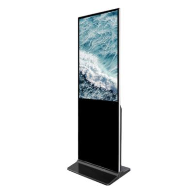 China Indoor Ultrathin Digital LCD Signage Network Touch Kiosk Stand For Advertising Display for sale