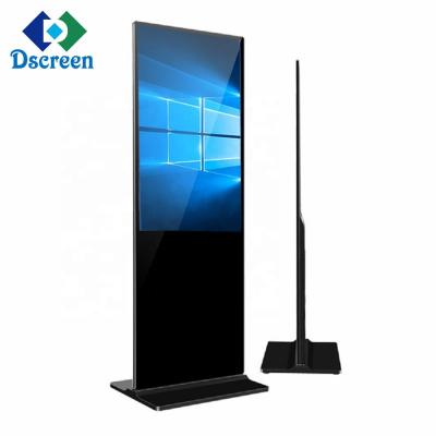 China Indoor 55 Inch Hd Led Ultrathin LCD Video Display Advertising Digital Signage Player Kiosk for sale