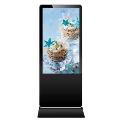 China Metal Dscreen 43 Inch Floor Stand Android LCD Totem Digital Signage Kiosk for sale