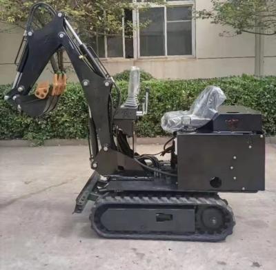 China Machinery Repair Shops Small Excavator China Mini Excavator 0.8T With Rubber Track for sale