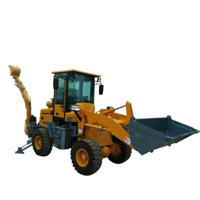 China Industry mini truck wheel steer skid backhole loader price for sale