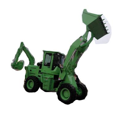 China Industry mini wheel loader with backhoe attachment for sale, backhoe loader low price for sale