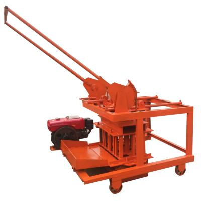 China Buliding Construction Egg Laying Block Machine Price QMR4-45 Manual Brick Making Machine Price List for sale