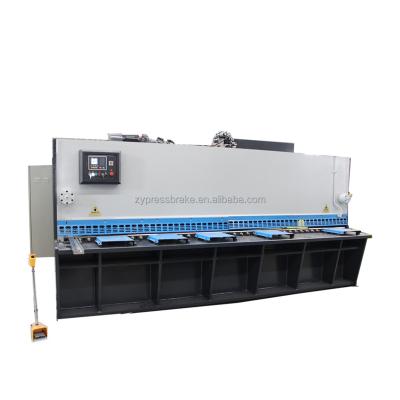 China Hotels quality and cheap hydraulic guillotine shear/cutting machine RAS 8x4000mm with HT071 for sale