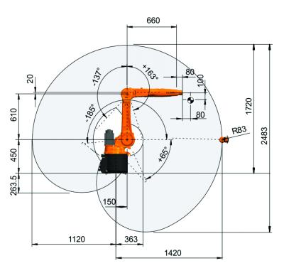 China High Efficiency High Efficiency Robot Production Line With CNC 6 Axis MIG/TIG/Mag Automatic Welding Robot for sale