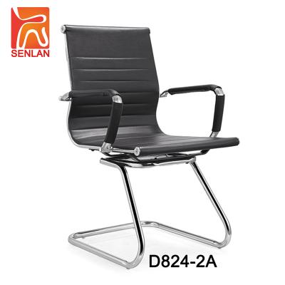 China Wholesale Black Leather Executive Chair Parts Forming Boss Commercial Cheap Computer Without Wheels Chairs Office Chairs For Sale for sale