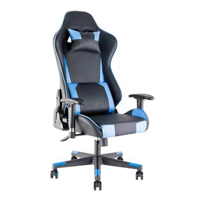 China Leather Racing Adjustable Chair Wholesale Computer Desk Gaming Chair (Height) For Gamer With Adjustable Armrest for sale