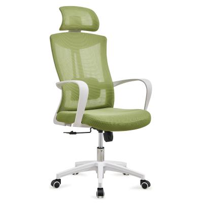 China Adjustable (Height) Swivel High Back Manager To Work Best Comfortable White Office Chair for sale