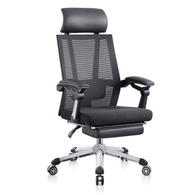 China Luxury Black High Chair Promotion Executive PU Back Leather Executive Office Chair For Boss for sale