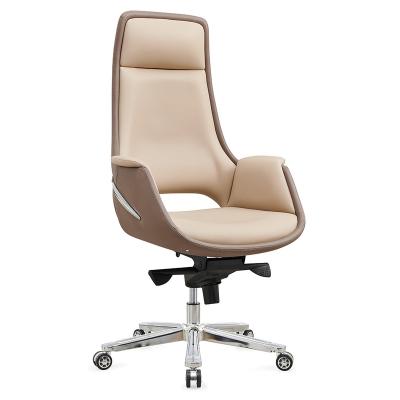 China High Quality Modern Ergonomic Multifunctional Executive Office Leather Chair (Height) From Foshan Manufacturer Adjustable Metal for sale