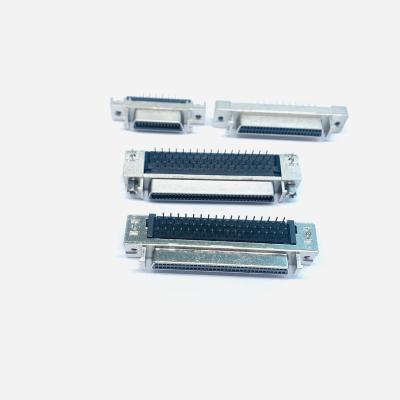 China SCSI M. Serie Servo Motor HPD 22Pin Universal Rectangular SCSI DIP 22Pin Socket MDR 22Pin Male Right Angle Male Connector for sale