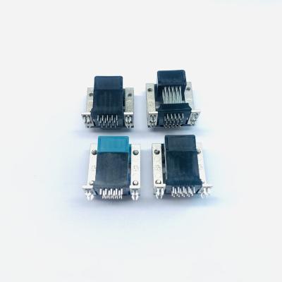 China Dual Layer VGA Computer D-SUB 22pin Connector Male To Male Screw PBT Connector DB22 D-SUB Riveting Dual Port Dual-Layer for sale